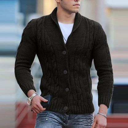 Long Sleeve Knit Cardigan Sweater