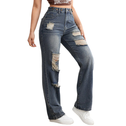 Women Streetwear High Waist Pants