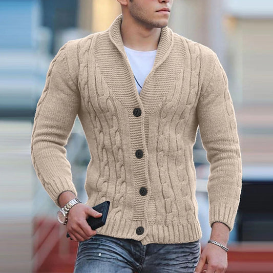 Long Sleeve Knit Cardigan Sweater